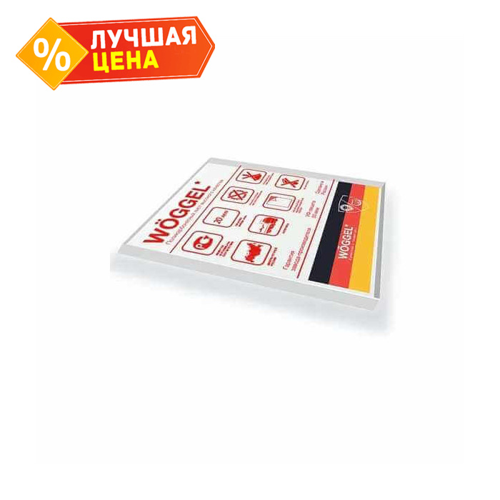Монолитный поликарбонат 3 мм Woggel прозрачный 2050х3050 мм